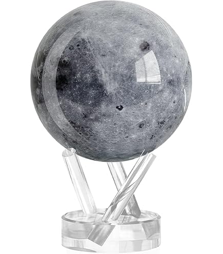 MOVA Mars Globe – 4.5” Rotating Planet Model for Space Decor and